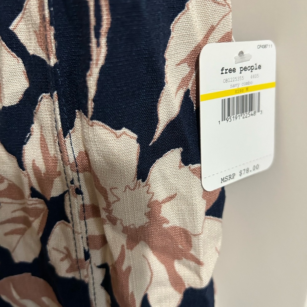 Free People Floral Print Dress